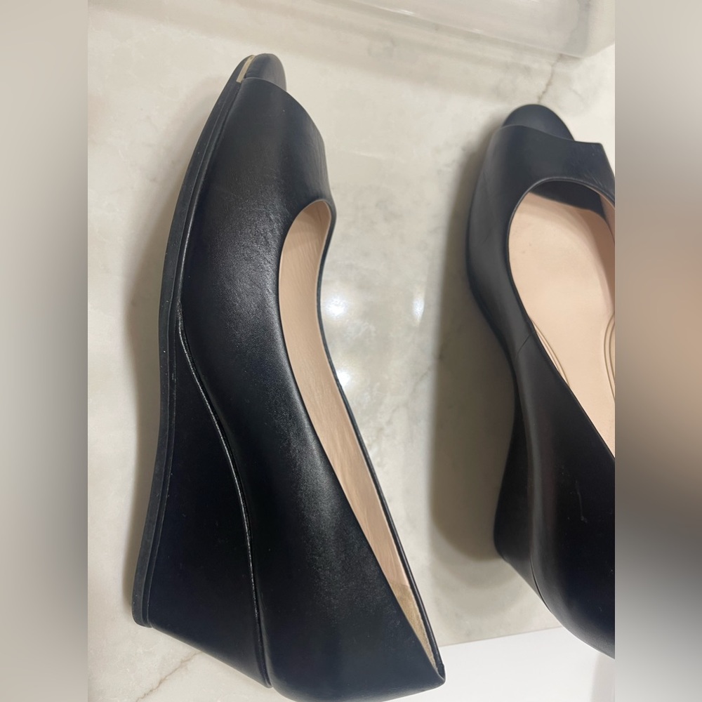 Open toe Cole Haan wedges